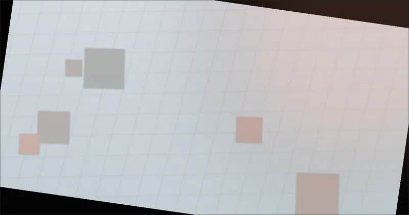 A game demo benchmark overlay showing frame rate on a desktop build